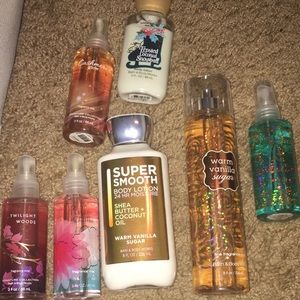 Lot of bath and body works